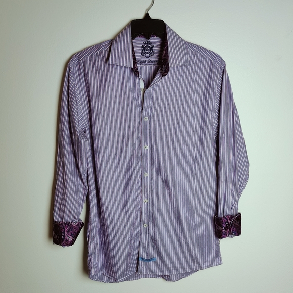 British Laundry by Christopher Wicks Men's Button Down Dress Shirt, 16 (34/35) - Picture 1 of 13